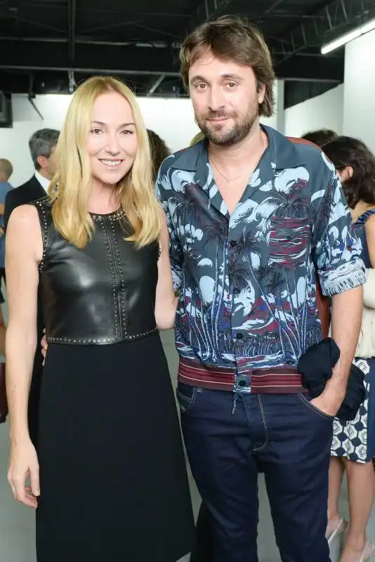 frida giannini e francesco vezzoli gucci party