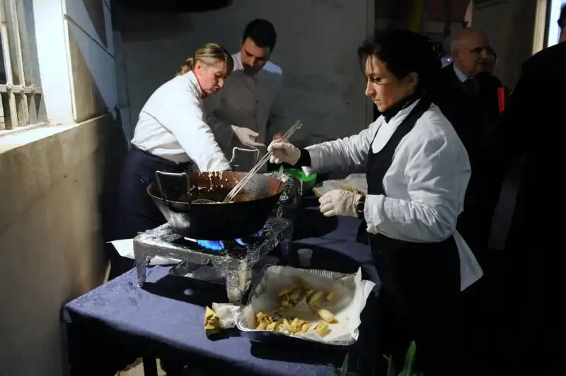 fritti per gli invitati