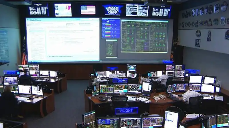 houston mission control room