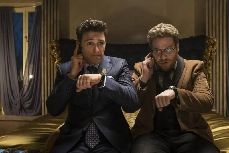 james franco e seth rogen in the interview