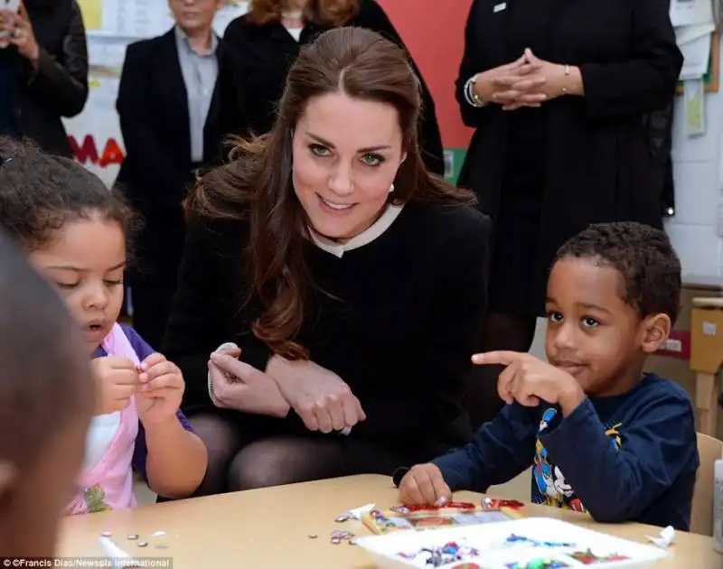 kate duchessa di cambridge a harlem 