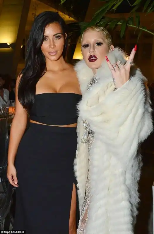 kim kardashian e brooke candy