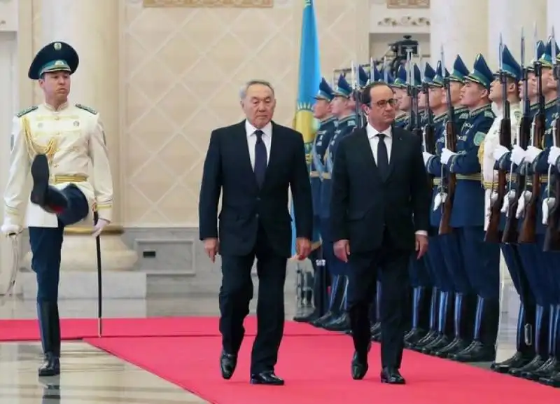 l'incontro tra hollande e nazarbayev 4