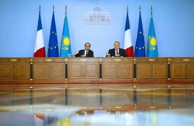 l'incontro tra hollande e nazarbayev 7