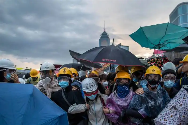 la repressione di occupy hong kong  3