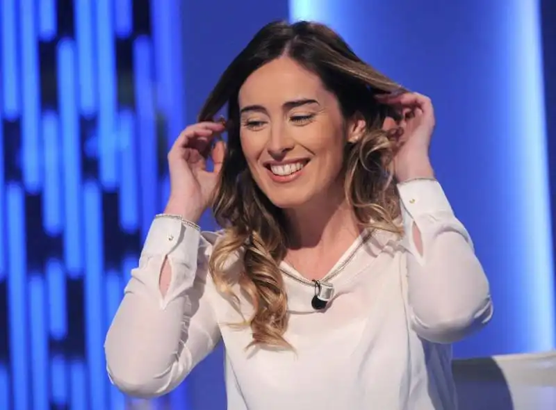 maria  elena boschi   otto e mezzo