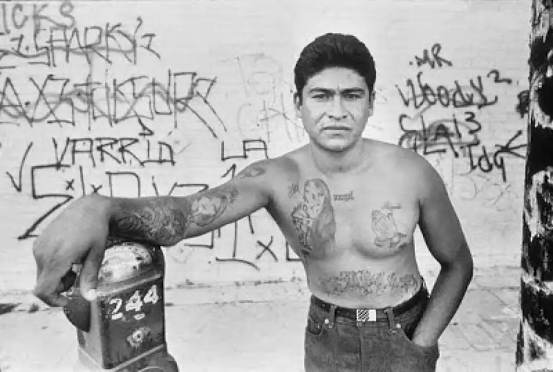 “mexican mafia”  robert yager la gang tattoo cholo 9