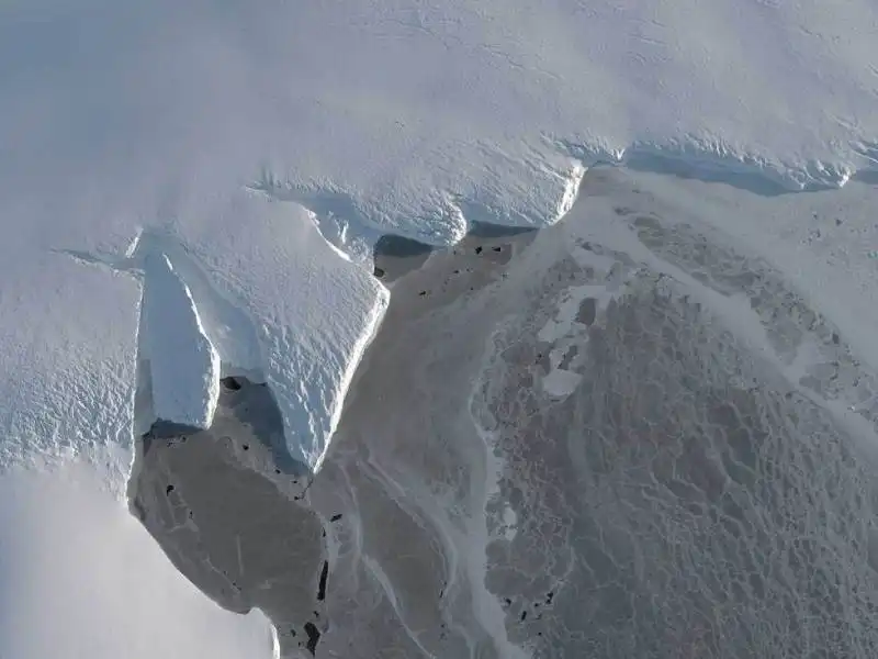 nordenskjold basin, antarctica, march 12, 2014.