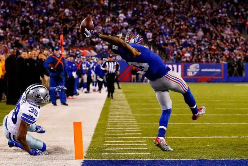 odell beckham contro i dallas cowboys