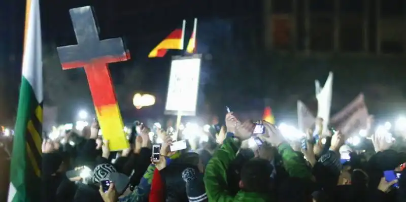 pegida manifestazione anti islam a dresda 5