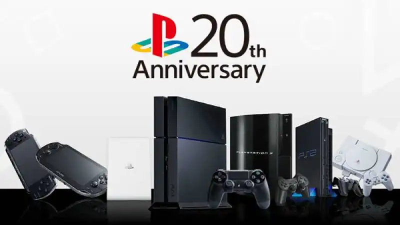 playstation anniversario 20 anni