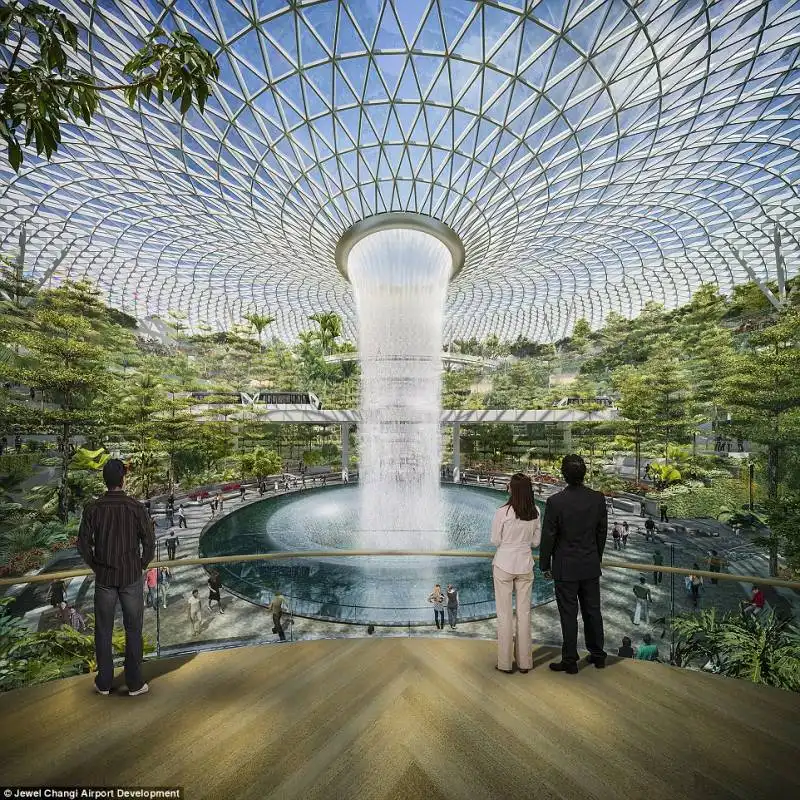 progetto jewel per l'aeroporto di singapore changi 6