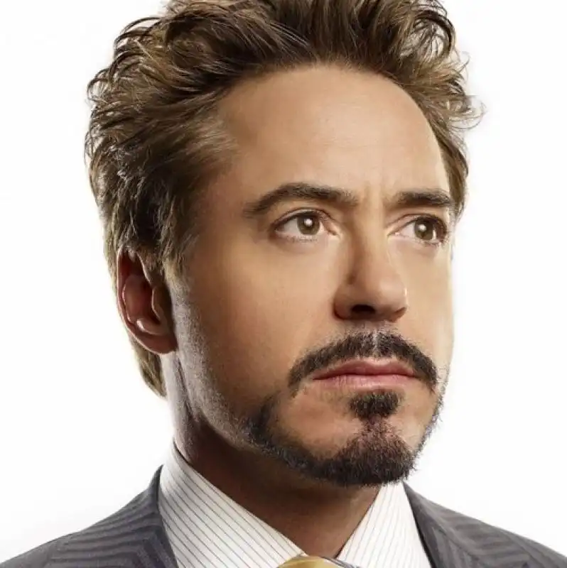 robert downey junior senza rughe