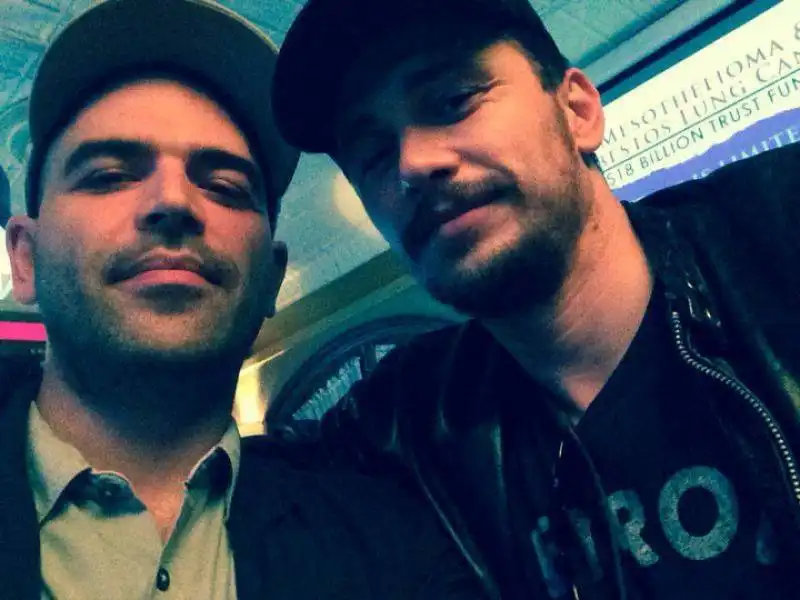 ROBERTO SAVIANO E JAMES FRANCO