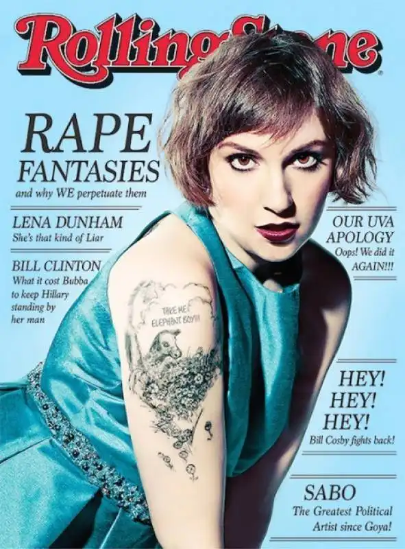 Rolling 
Stone 
Lena 
Dunham 
