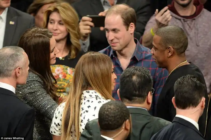 william kate beyonce  e jay z