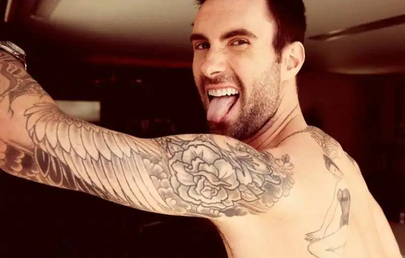 ADAM LEVINE TATUAGGIO