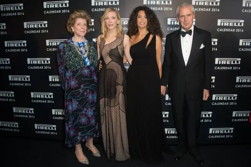 agnes gund, cate blanchett, afef jnifen, marco tronchetti provera