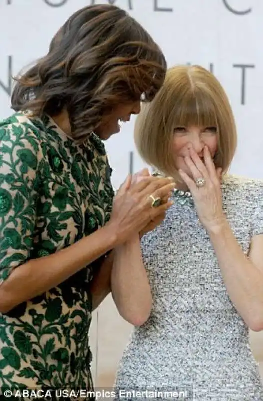 anna wintour e michelle obama