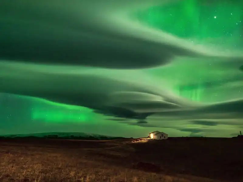 aurora boreale in islanda