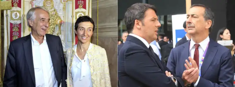 BALZANI SALA PISAPIA RENZI