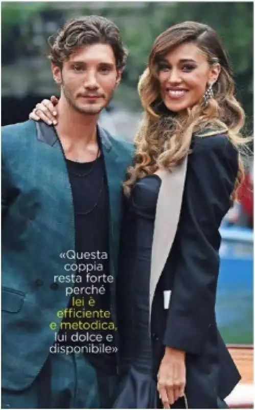 belen e stefano de martino   oroscopo flop