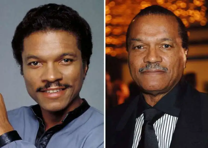 billy dee williams nel 1980 e nel 2014