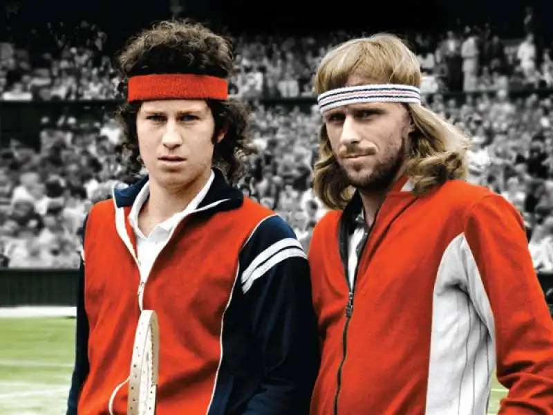 bjorn  borg   john mcenroe