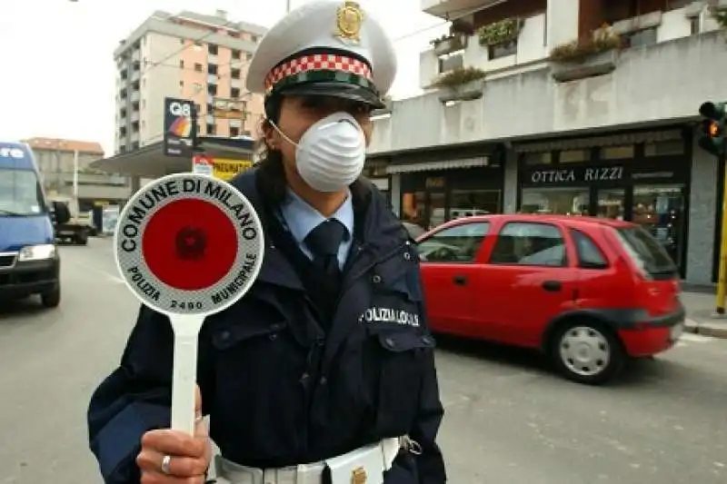 BLOCCO DEL TRAFFICO A MILANO 