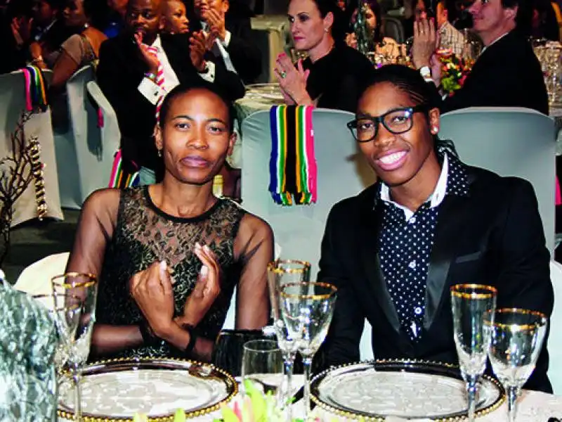 caster semenya and violet rasebonya 