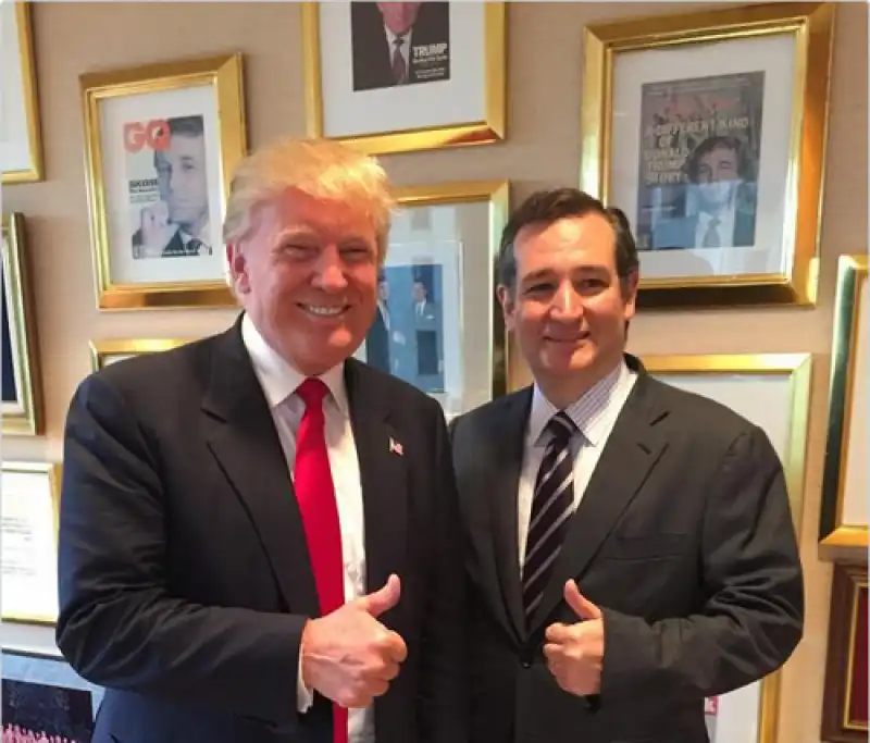 DONALD TRUMP TED CRUZ  