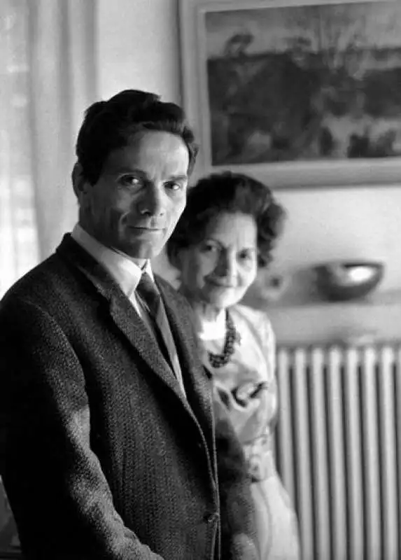 dondero pasolini con la madre