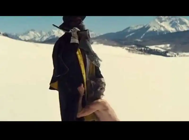 fellatio in the hateful eight