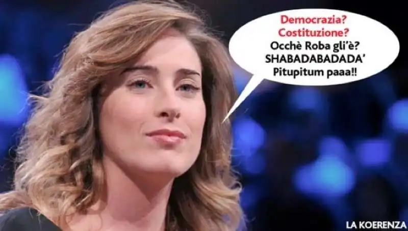 fotomontaggi maria elena boschi e banca etruria  7