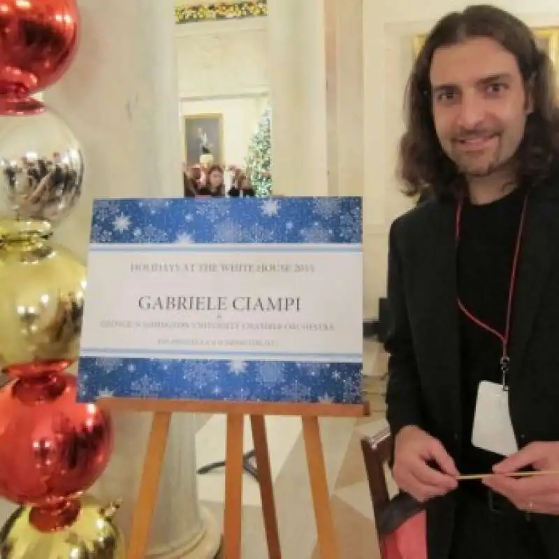 gabriele ciampi concerto per gli obama