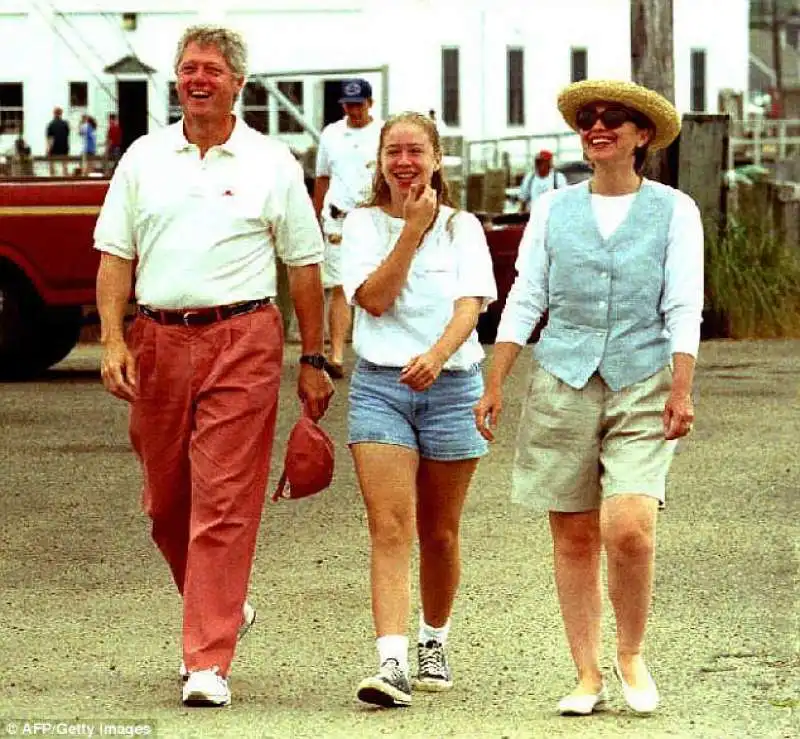 hillary a martha s vineyard nel 1993