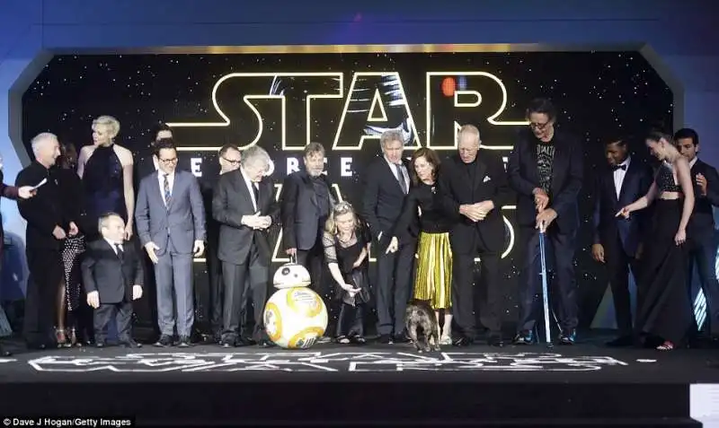 il cast di star wars il risveglio della forza