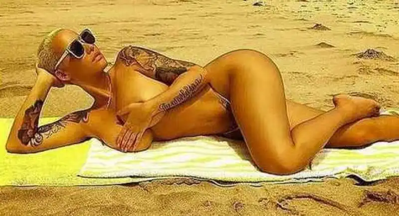 il culo di amber rose 