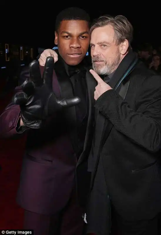 john boyega e mark hamill