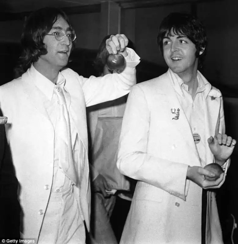 john lennon e paul mccartney   1968