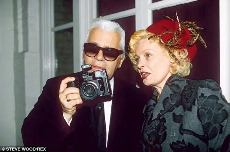 karl lagerfeld vivienne westwood