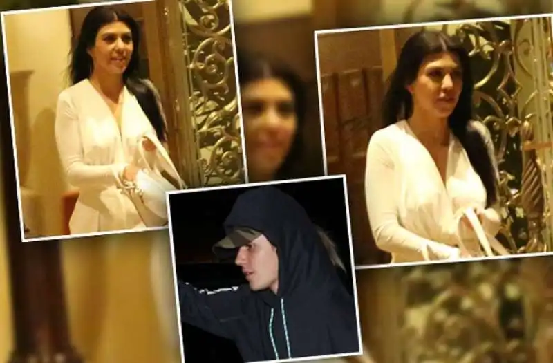 kourtney kardashian justin bieber