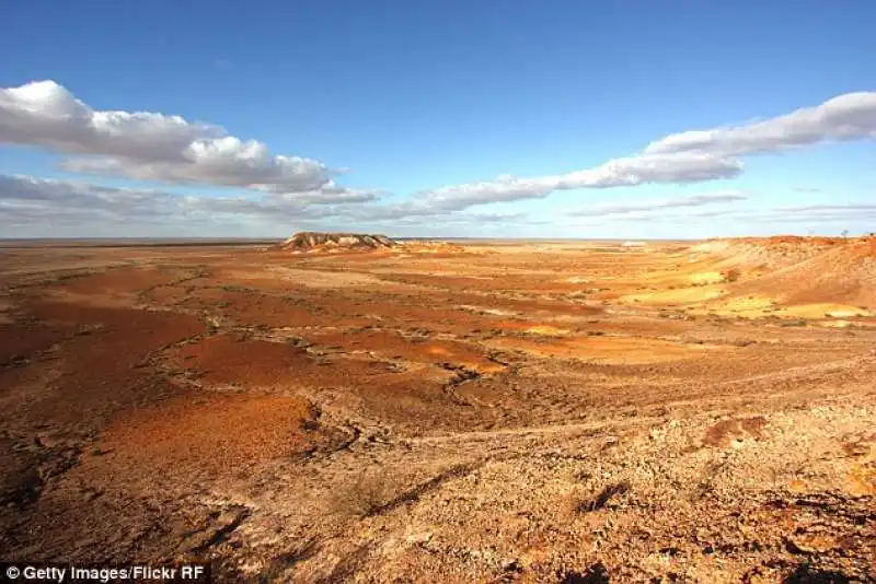 la miniera di opali di coober pedy