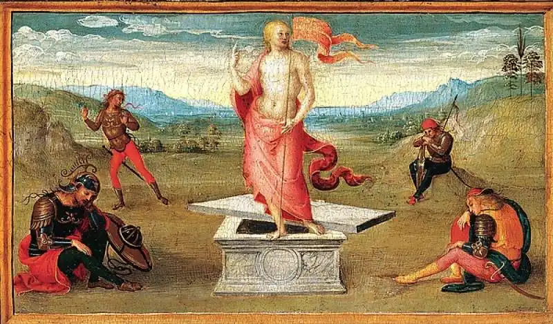 la resurrezione   perugino