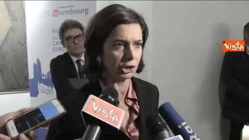 laura boldrini  a bruxelles