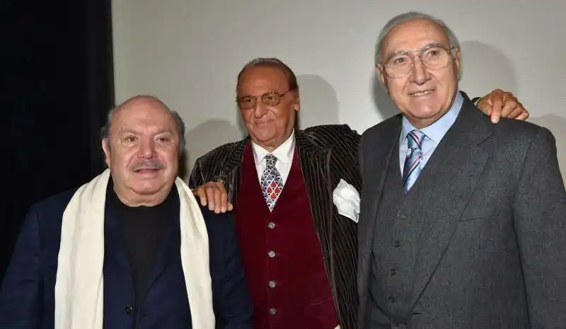 lino banfi  renzo arbore  pippo baudo