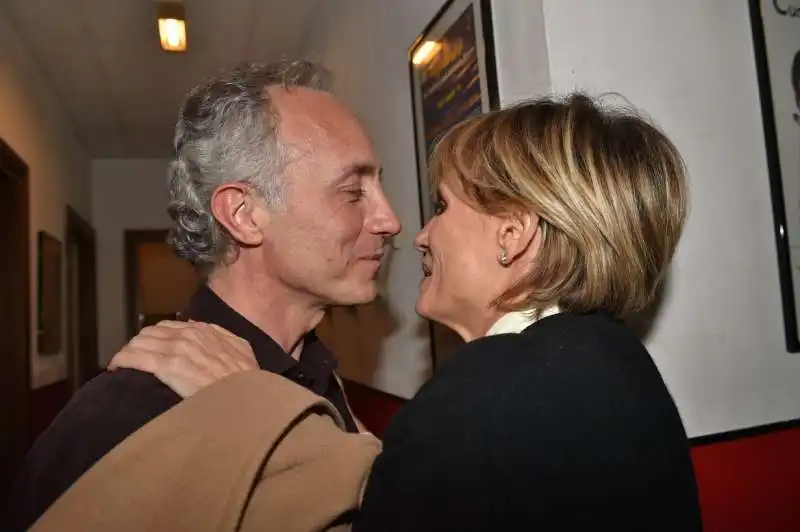 marco travaglio e isabella ferrari