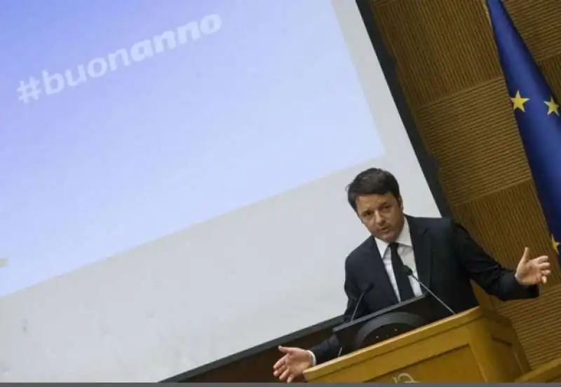 matteo renzi   conferenza stampa di fine 2015 