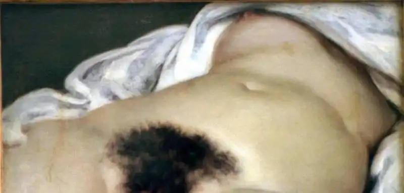 origine del mondo per courbet