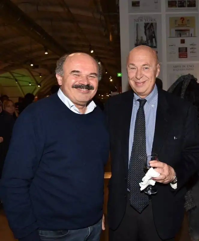 oscar farinetti con paolo mieli